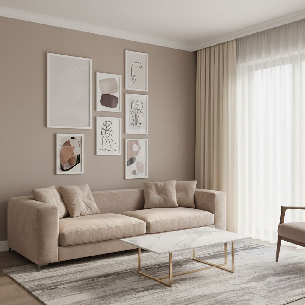 Linea Form Abstract Wall Art Set, alternate view 2