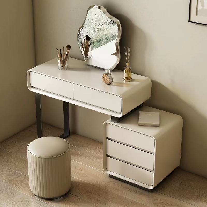 Elegant Modern Vanity Desk (Desk & Drawer Only) - Cozy Furniture & Lifestyle