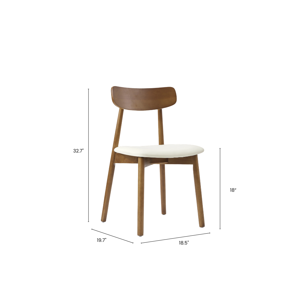 Ash Classic Dining Chair dimensions and measurements