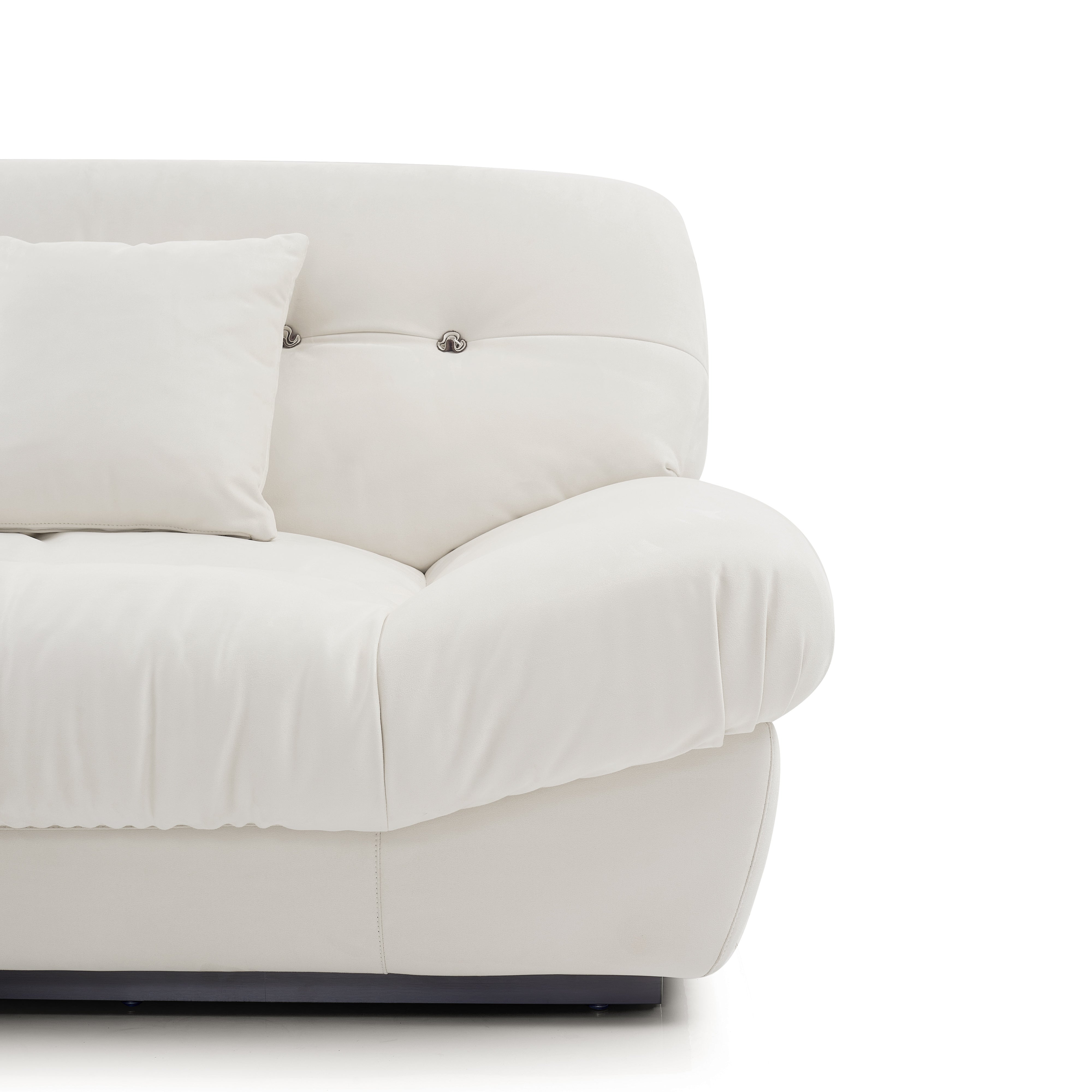 Close up detail for the Italian Style Cloud Sofa