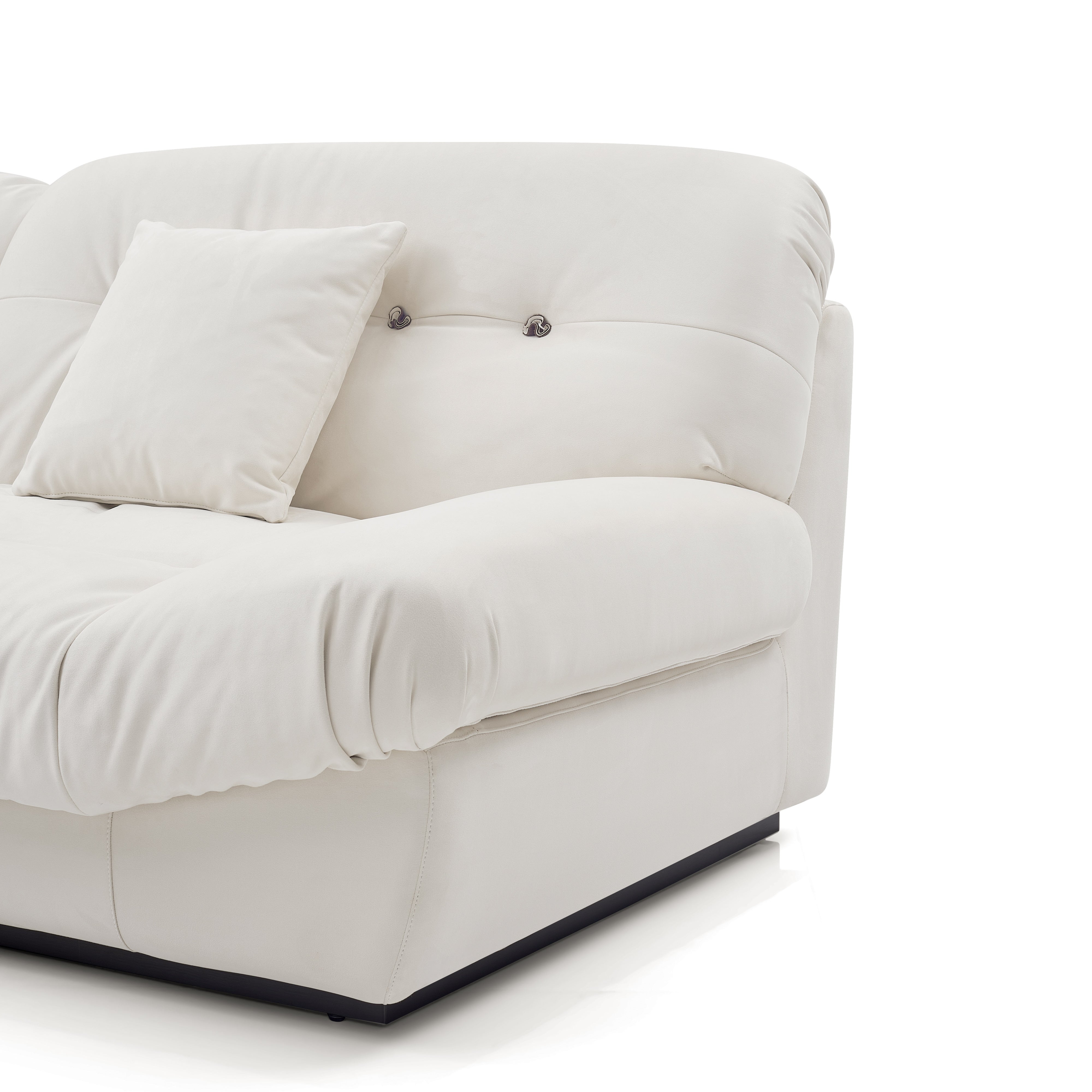 Close up detail for the Italian Style Cloud Sofa