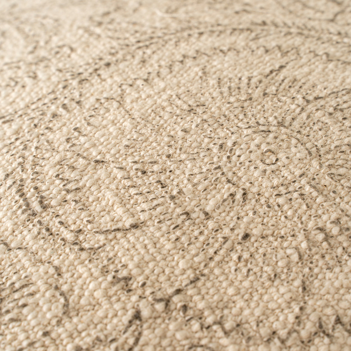Close up view of the fabric