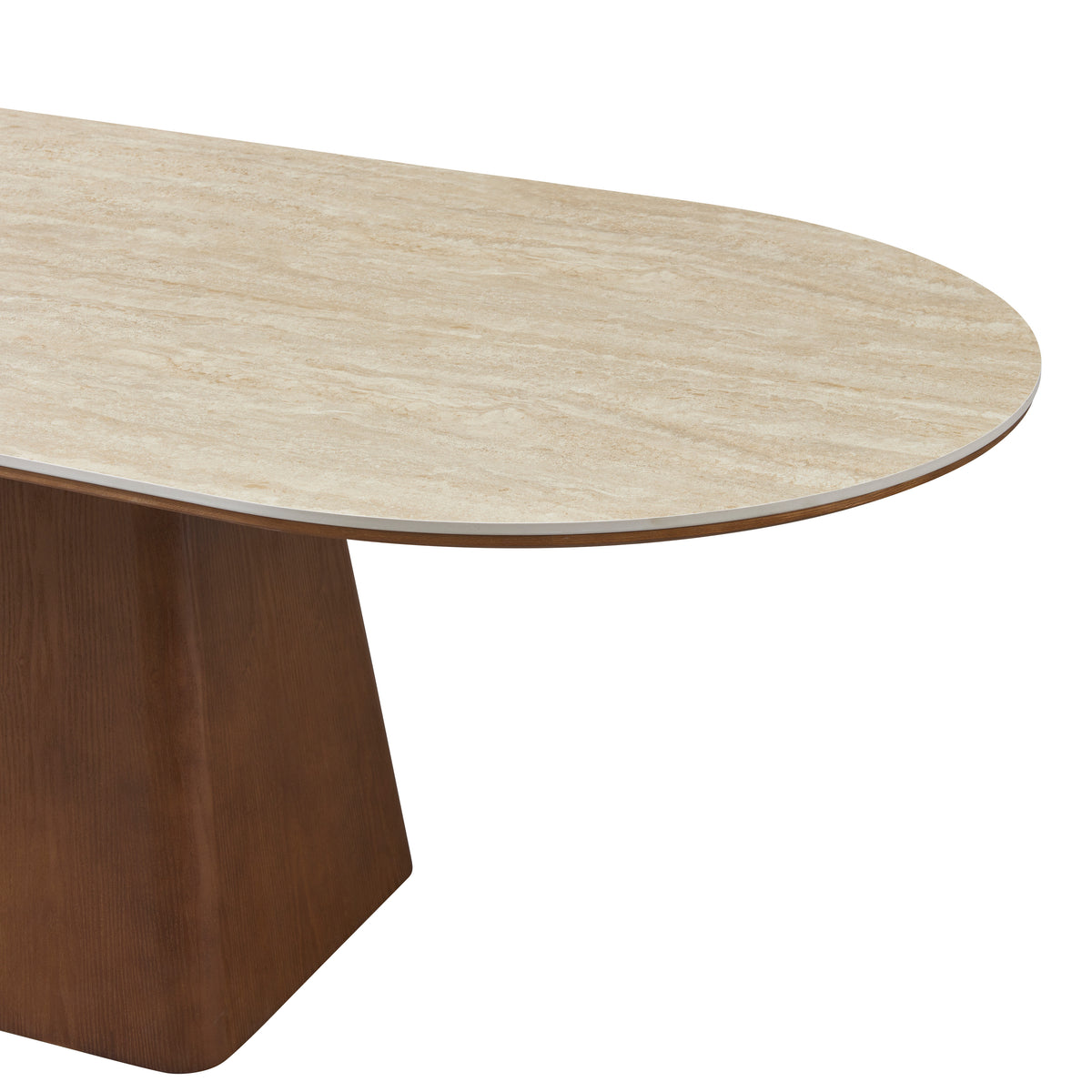 Close up detail of the Sorella Dining Table