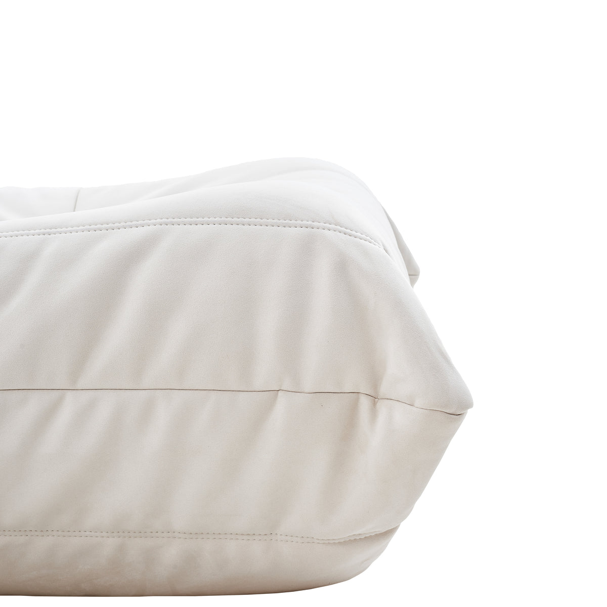 Close-up of the TOGO ottoman height details