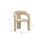 Archway Chenille Dining Chair dimensions and measurements