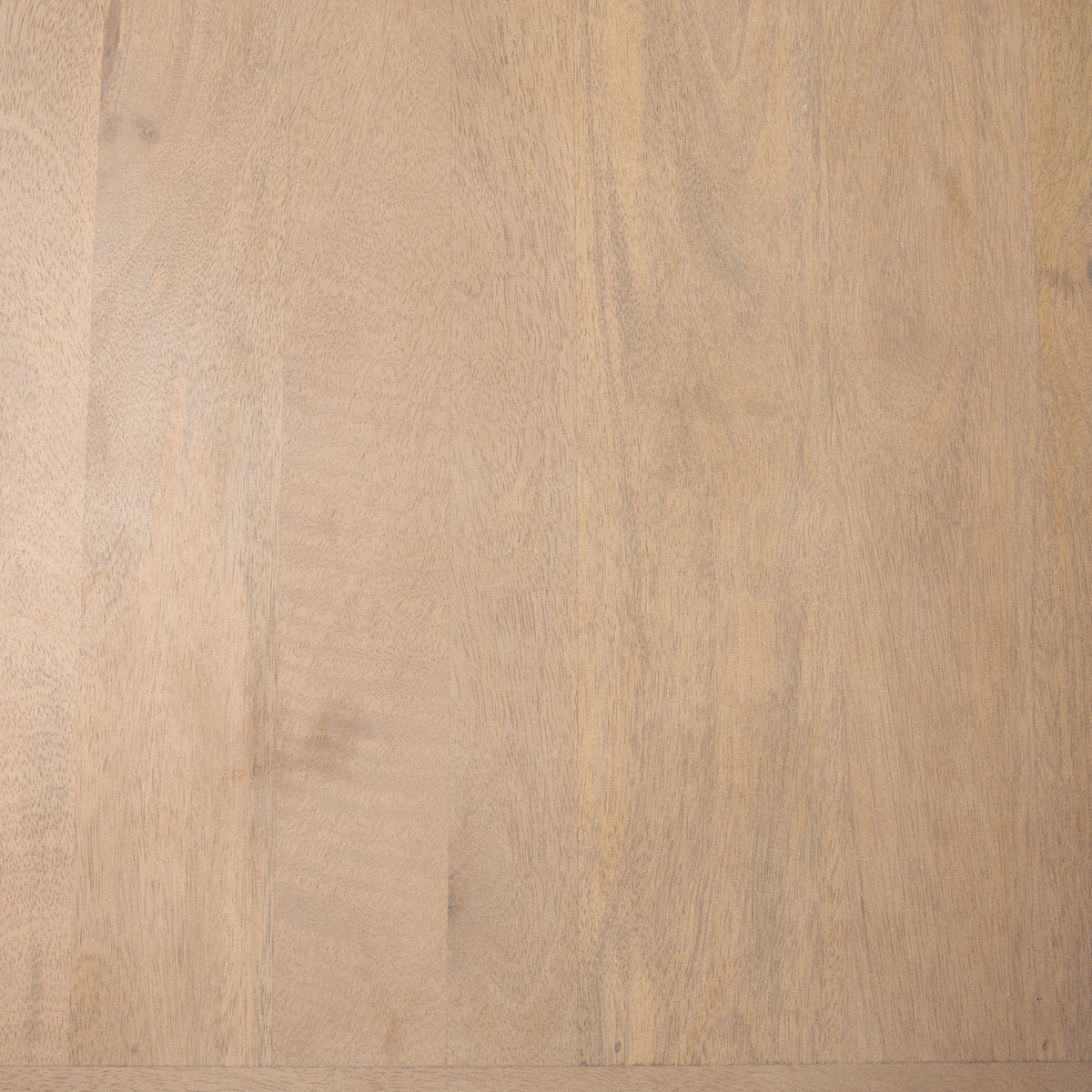Arco Fluted Mango Wood Sideboard – close up texture shot of the natural light mango wood grain and smooth finish