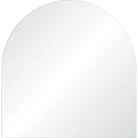 Arco Wall Mirror with a clean arched silhouette and frameless design on a white background