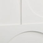 Close-up detail of Arcus Relief Wall Art Set highlighting the sculpted curved surface and subtle texture