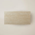 Ardella Dining Table travertine pattern details shoot taken from the top