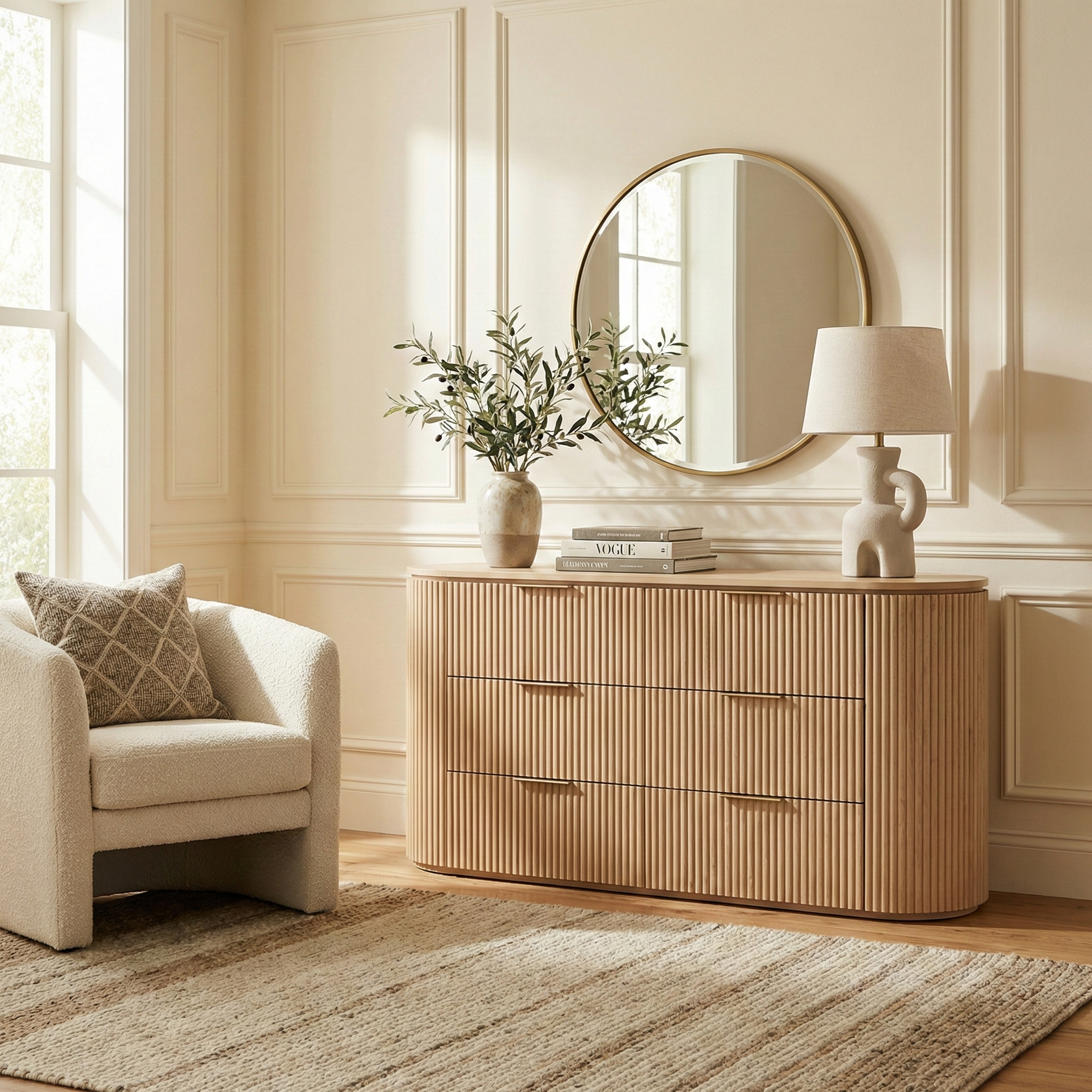 Arden Oak Dresser