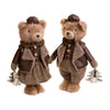 Boy Holiday Bear with Tree