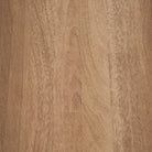 Light brown solid mango wood grain and texture of the Caspia dining table