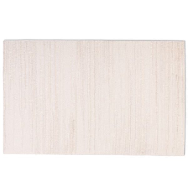 Clarie Hand-tufted wool area rug with a natural jute texture in a light cream-beige color, shown flat against a white background.