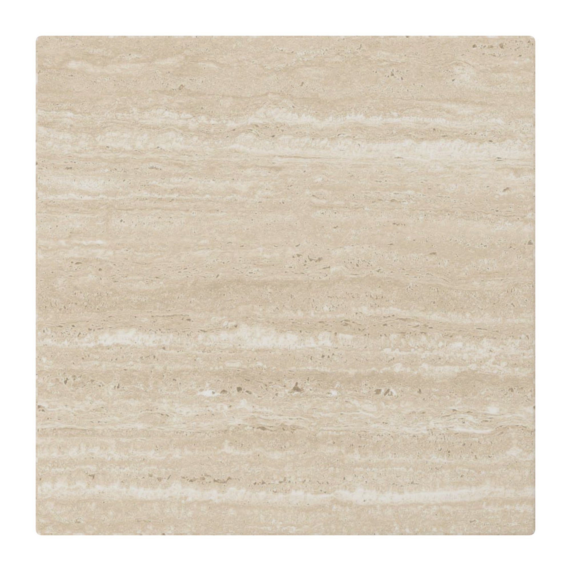 close up of matte beige travertine finish on ECC concrete surface
