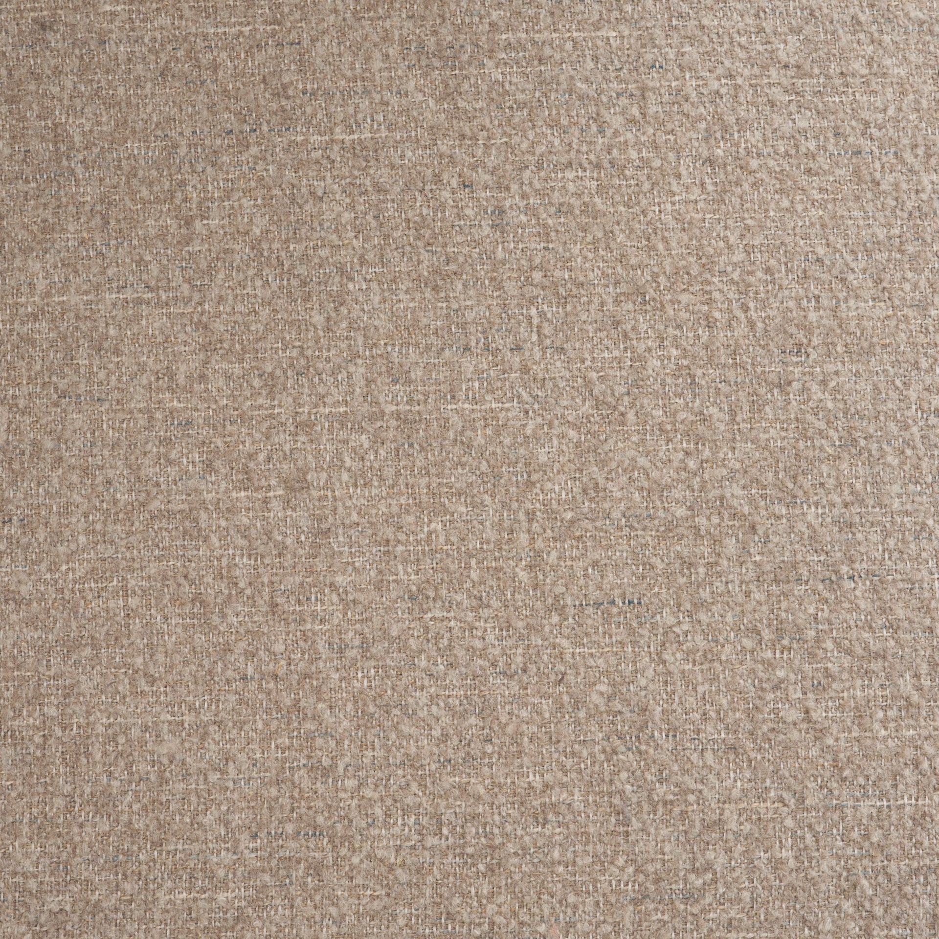 Close-up view of the multi-tonal beige woven fabric on the Elodie barrel chair, showing its rich, tactile texture.