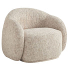 Beige Estelle armchair on a white background