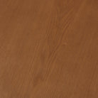 Detail close up of the Evelyn Dining Table with the ash wood veneer