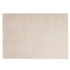 Full view of the Jeanne Rug in warm ivory with subtle tonal texture