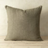 Lina Linen Pillow Mink 24"x24"
