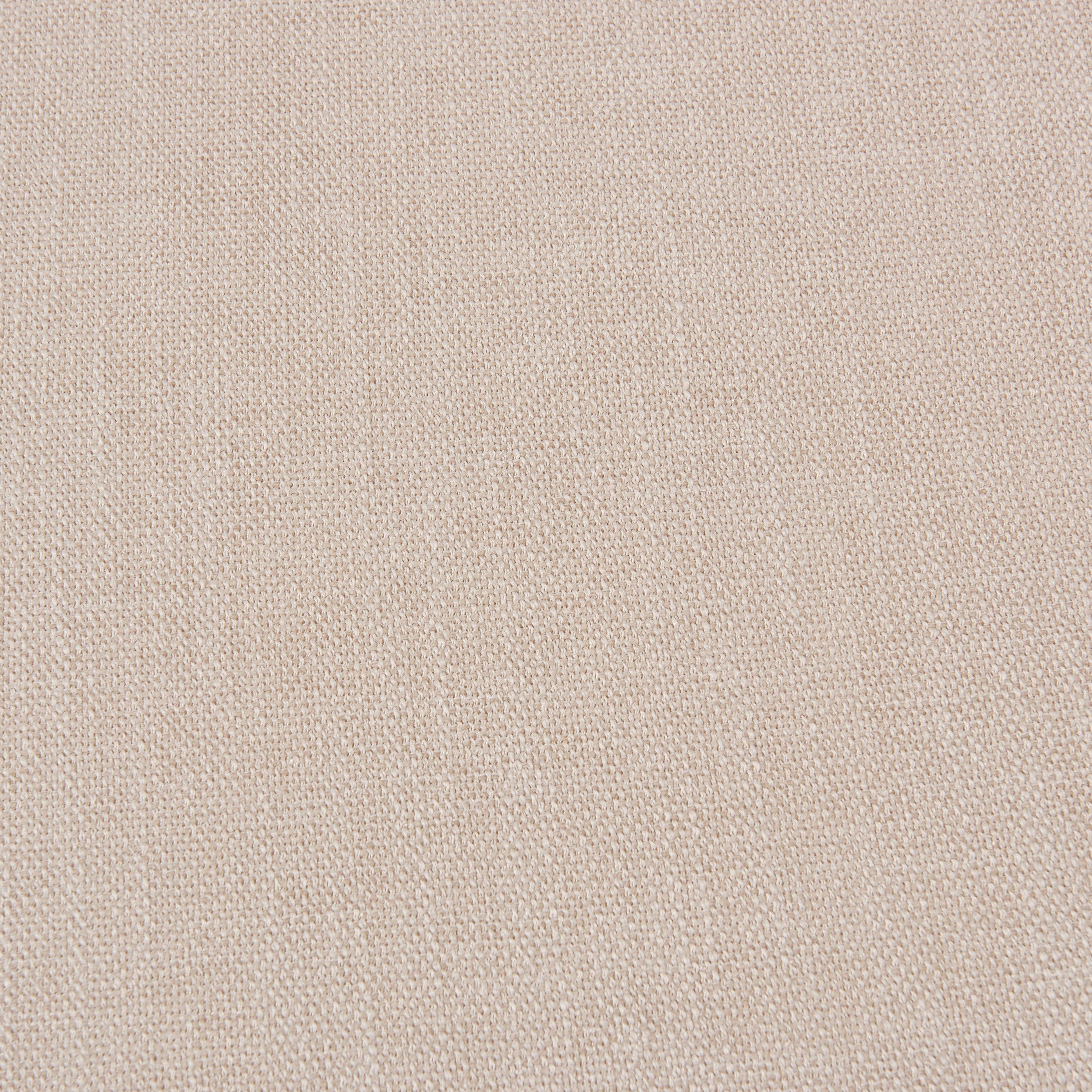 Close-up fabric details of the Linen Ash Wood Dining Chair