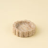 Lucca Travertine Scalloped Plate S