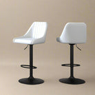 Mason Adjustable Bar Stool with 360° swivel seat (Set of 2) - Cozy Furniture & Lifestyle