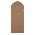 Back view of the Mirelle Full-Length Mirror showing the backing panel and vertical hanging hardware.