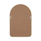 Back view of the Mirelle Wall Mirror showing the backing panel and vertical hanging hardware.