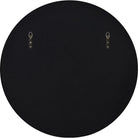 Back view of the Nova Wall Mirror showing mounting brackets for hanging