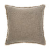 Nubia Bouclé Pillow Taupe 20"x20"