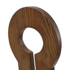 Close up details of the loop back of the Obsidian Loop Dining Chairdesign 