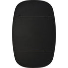 Back view of the Orion Wall Mirror showing the black backing and built-in mounting hardware