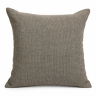Rowan linen and black striped cushion 20 by 20 inches