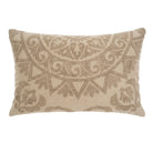Decorative pillow with intricate pattern on a white background