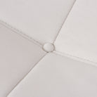 Close-up of the matte cloth fabric with button details for TOGO Lounger