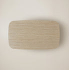 Focus view of the natural travertine sintered stone top