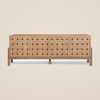 Varelle Carved Mango Wood Sideboard