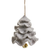 Wool Tree Ornament – Grey